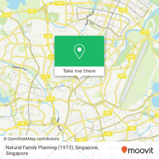 Natural Family Planning (1973), Singapore map