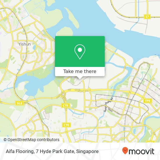 Aifa Flooring, 7 Hyde Park Gate map