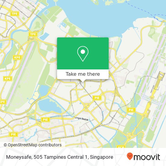 Moneysafe, 505 Tampines Central 1地图