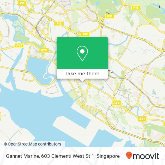 Gannet Marine, 603 Clementi West St 1地图