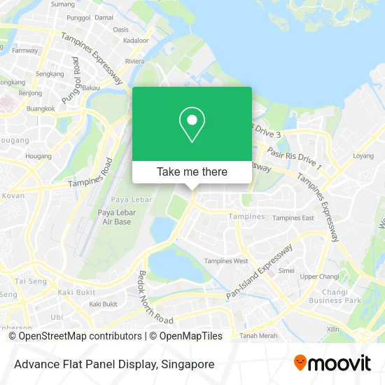 Advance Flat Panel Display map