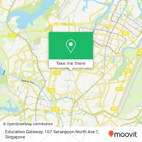 Education Gateway, 107 Serangoon North Ave 1地图