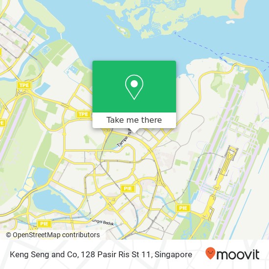 Keng Seng and Co, 128 Pasir Ris St 11地图