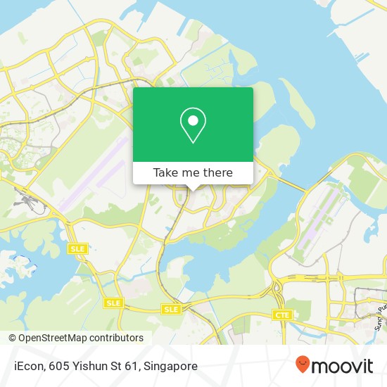 iEcon, 605 Yishun St 61 map