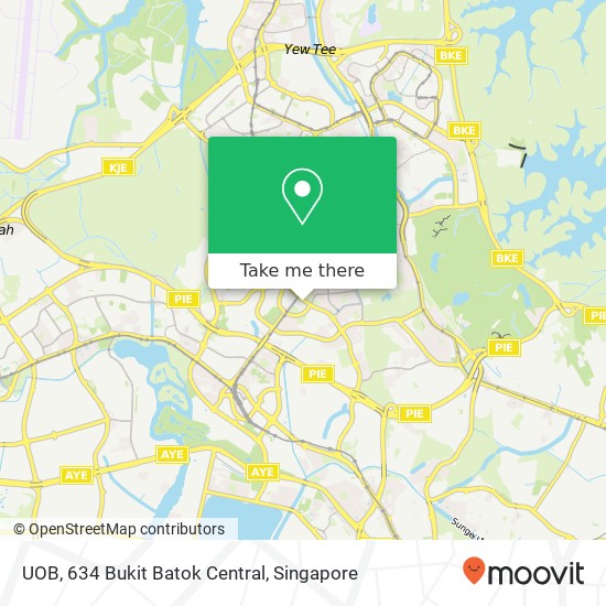 UOB, 634 Bukit Batok Central map