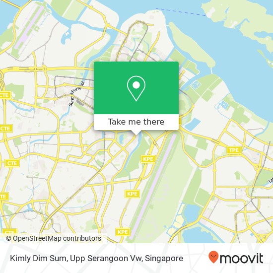 Kimly Dim Sum, Upp Serangoon Vw map