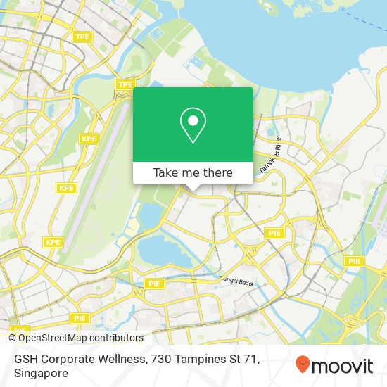 GSH Corporate Wellness, 730 Tampines St 71 map