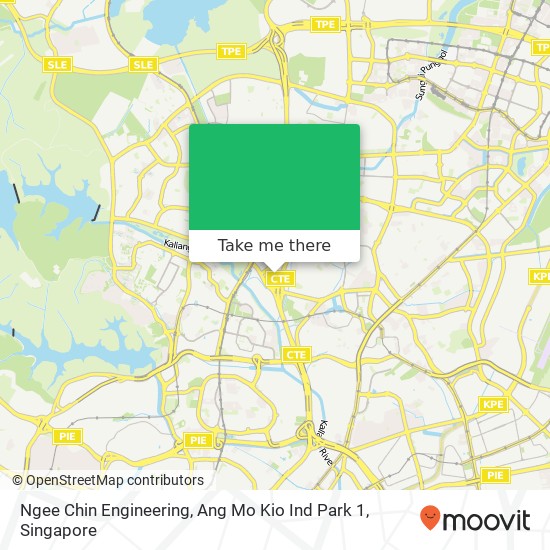 Ngee Chin Engineering, Ang Mo Kio Ind Park 1地图