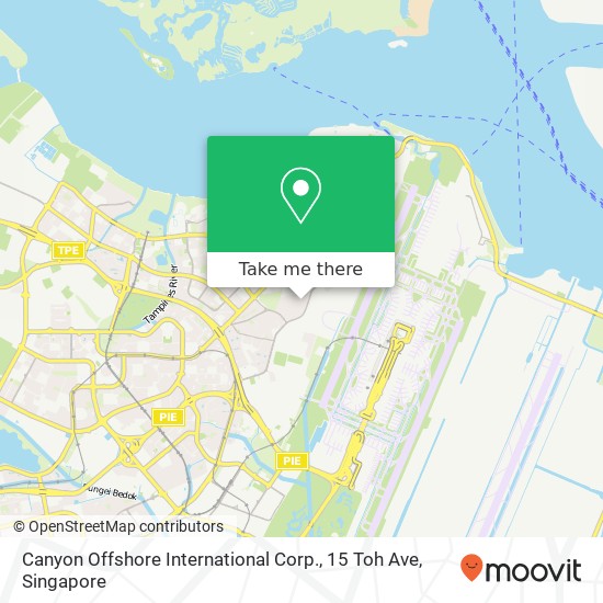 Canyon Offshore International Corp., 15 Toh Ave地图