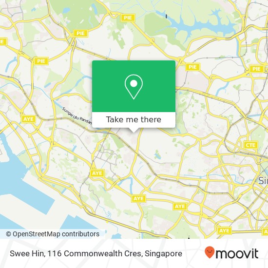 Swee Hin, 116 Commonwealth Cres map