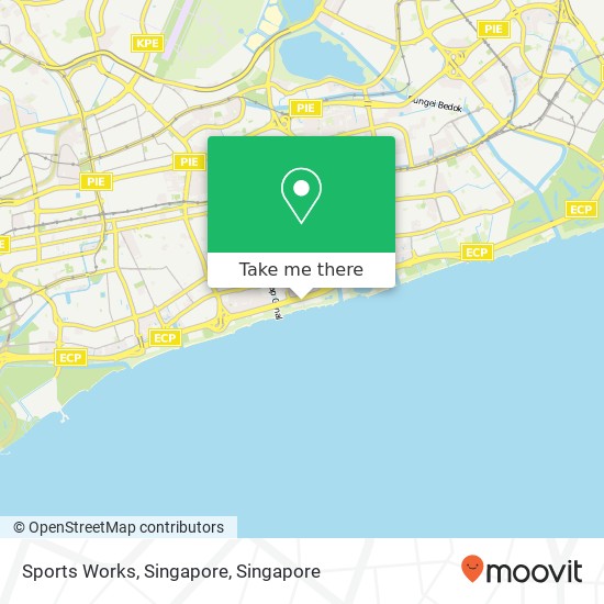 Sports Works, Singapore map