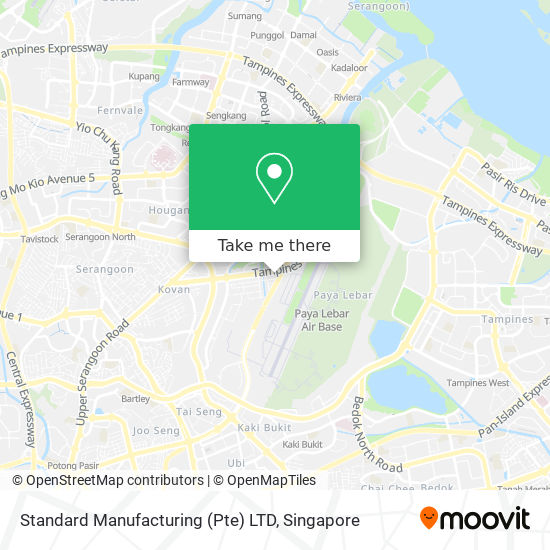 Standard Manufacturing (Pte) LTD map