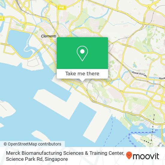 Merck Biomanufacturing Sciences & Training Center, Science Park Rd map