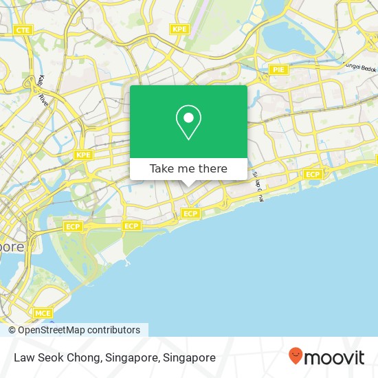 Law Seok Chong, Singapore map