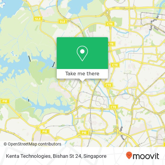 Kenta Technologies, Bishan St 24 map