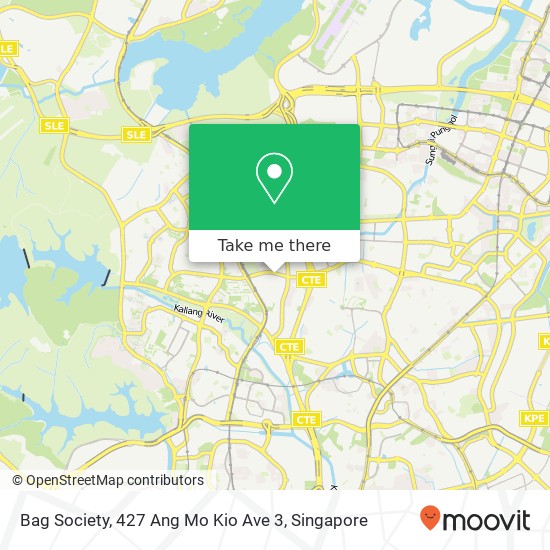 Bag Society, 427 Ang Mo Kio Ave 3地图