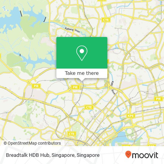 Breadtalk HDB Hub, Singapore map