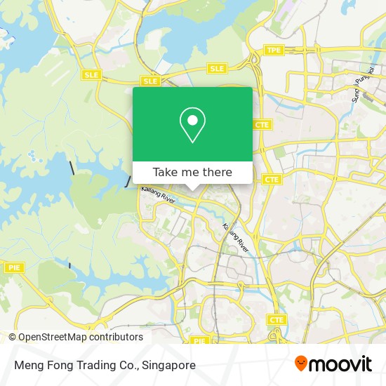 Meng Fong Trading Co. map