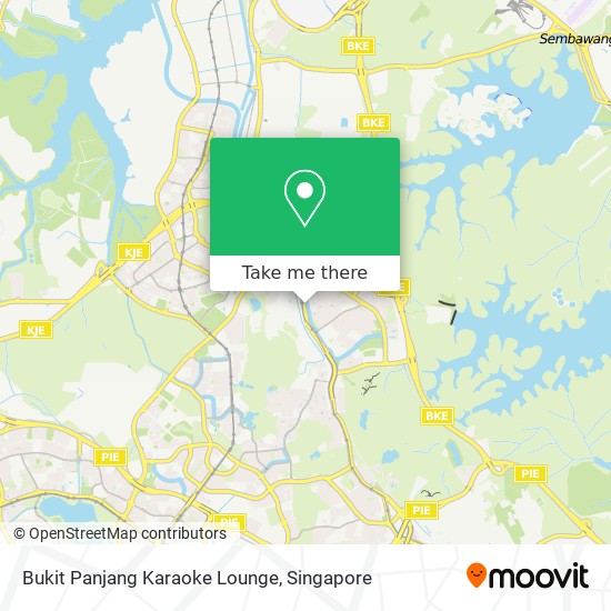 Bukit Panjang Karaoke Lounge map