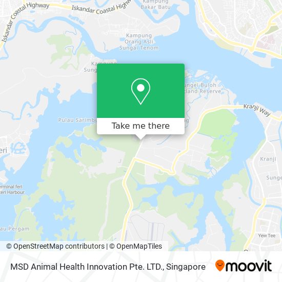 How to get to MSD Animal Health Innovation Pte. LTD. in Singapore by Bus or  Metro?
