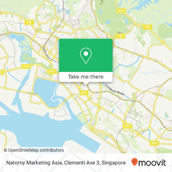 Natorny Marketing Asia, Clementi Ave 3 map