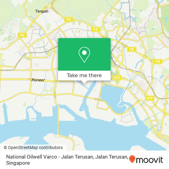 National Oilwell Varco - Jalan Terusan, Jalan Terusan地图