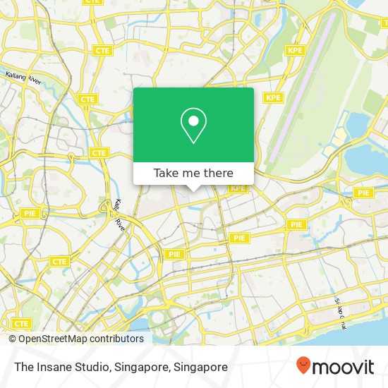 The Insane Studio, Singapore map