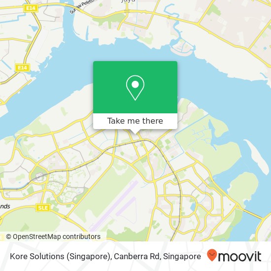 Kore Solutions (Singapore), Canberra Rd map