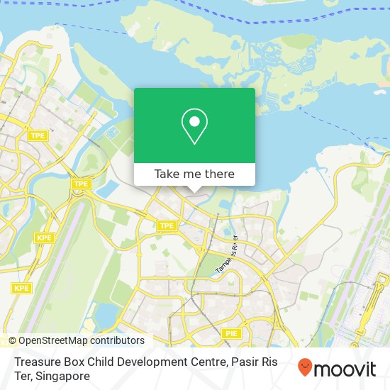 Treasure Box Child Development Centre, Pasir Ris Ter map
