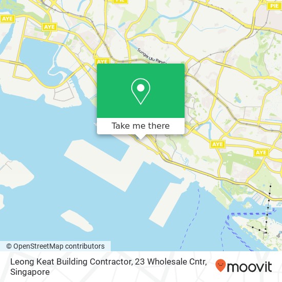 Leong Keat Building Contractor, 23 Wholesale Cntr地图