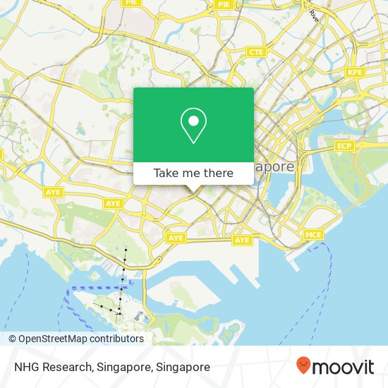 NHG Research, Singapore map