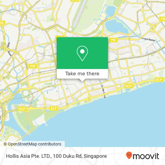 Hollis Asia Pte. LTD., 100 Duku Rd map