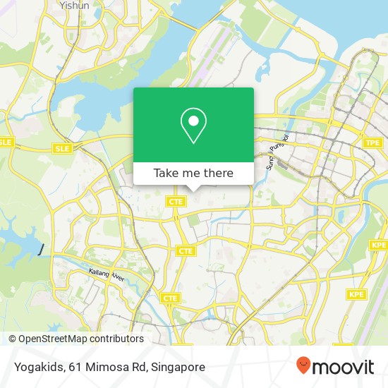 Yogakids, 61 Mimosa Rd map