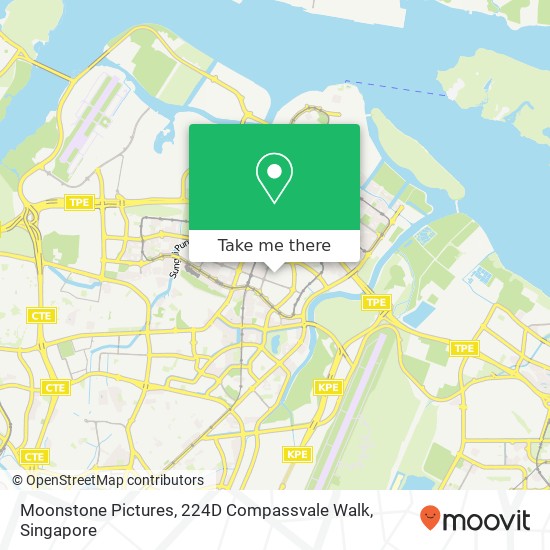 Moonstone Pictures, 224D Compassvale Walk map