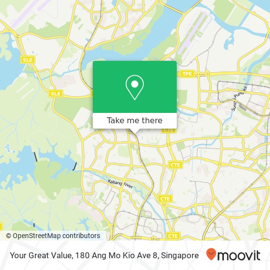 Your Great Value, 180 Ang Mo Kio Ave 8 map