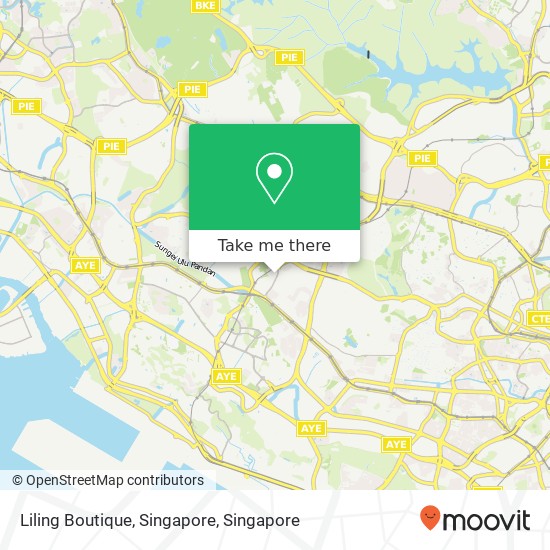 Liling Boutique, Singapore map
