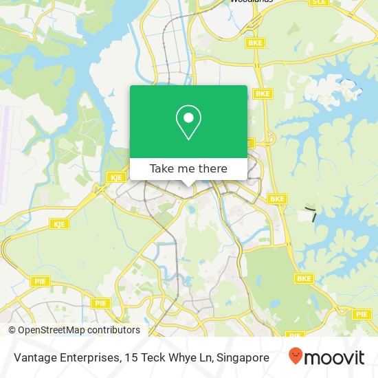 Vantage Enterprises, 15 Teck Whye Ln地图