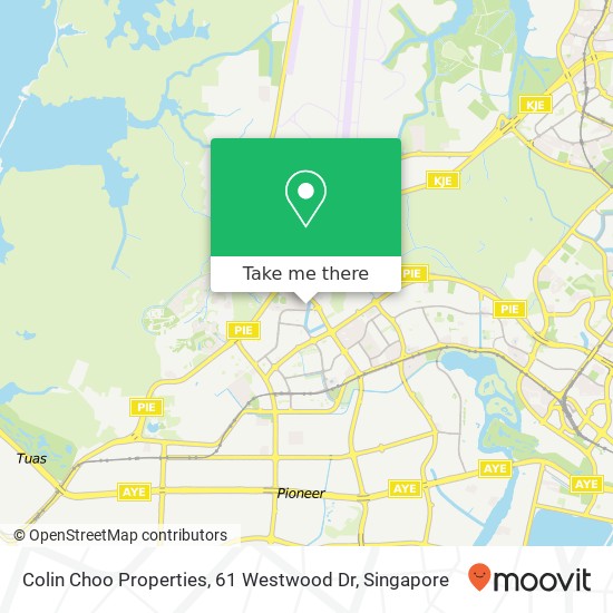 Colin Choo Properties, 61 Westwood Dr map