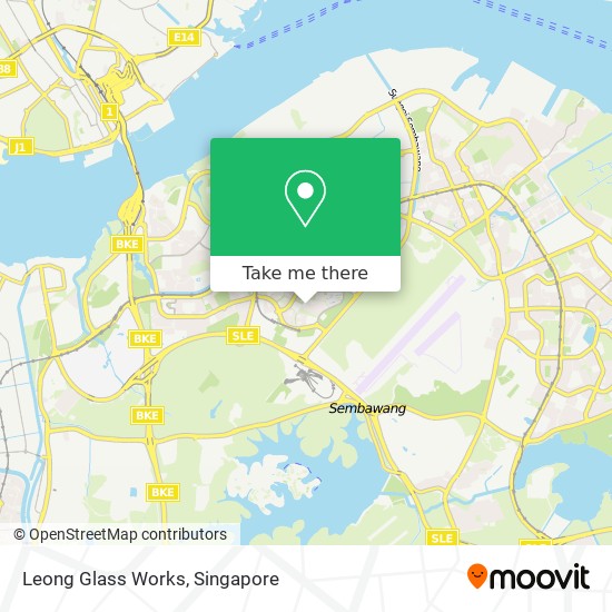 Leong Glass Works map