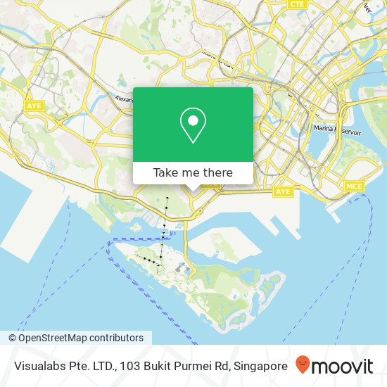 Visualabs Pte. LTD., 103 Bukit Purmei Rd map