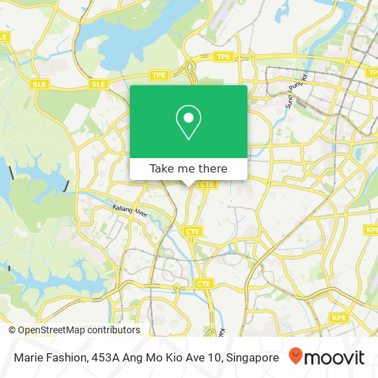 Marie Fashion, 453A Ang Mo Kio Ave 10 map