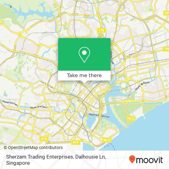 Sherzam Trading Enterprises, Dalhousie Ln map