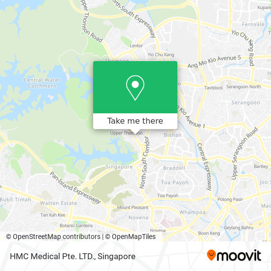 HMC Medical Pte. LTD. map