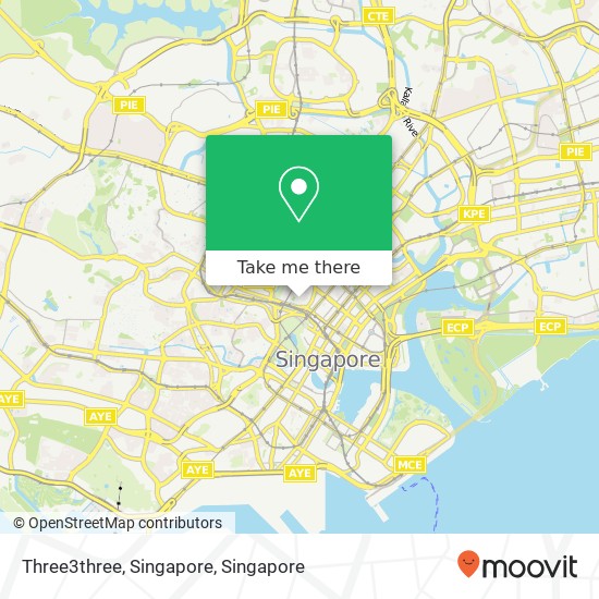 Three3three, Singapore map