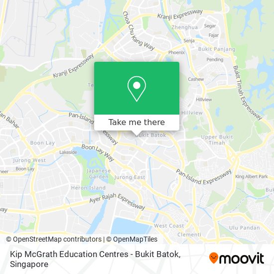 Kip McGrath Education Centres - Bukit Batok map