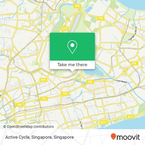 Active Cycle, Singapore地图