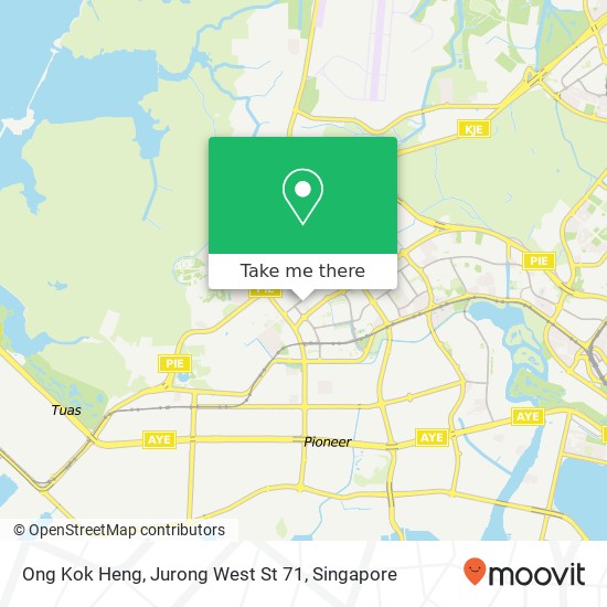 Ong Kok Heng, Jurong West St 71地图