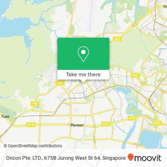 Oncon Pte. LTD., 675B Jurong West St 64地图