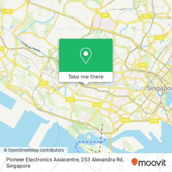 Pioneer Electronics Asiacentre, 253 Alexandra Rd地图