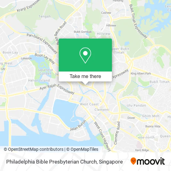 Philadelphia Bible Presbyterian Church map